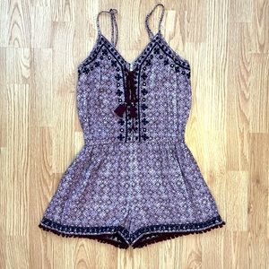 Size XXS American Eagle Bohemian-Style Summer Romper